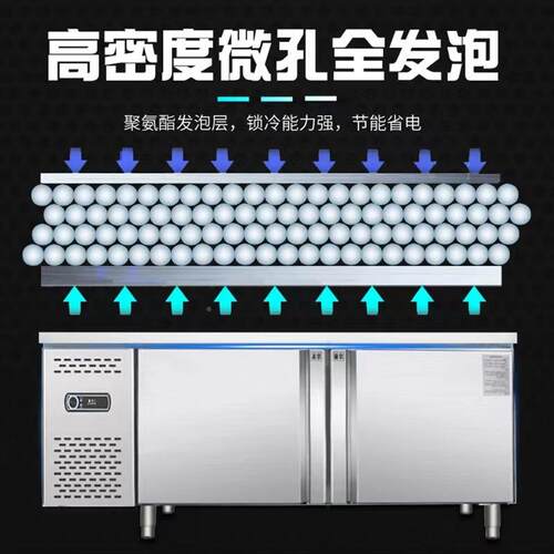 开槽沙拉台保柜鲜展捞示商用藏小菜冰箱水果操作578台冷冷冻冰柜