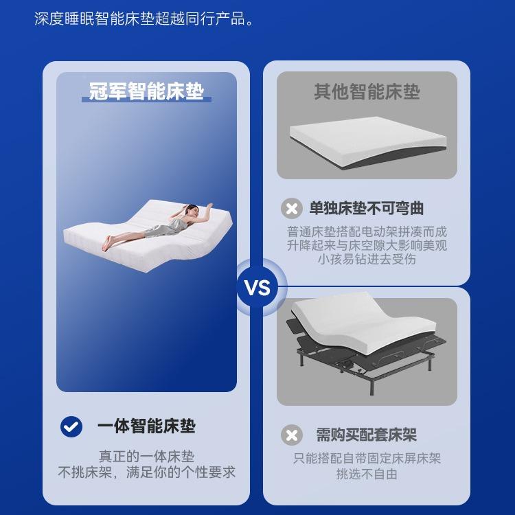 智能床心垫零重力全自动降子电动多功能月中助力升起身席SXW梦思