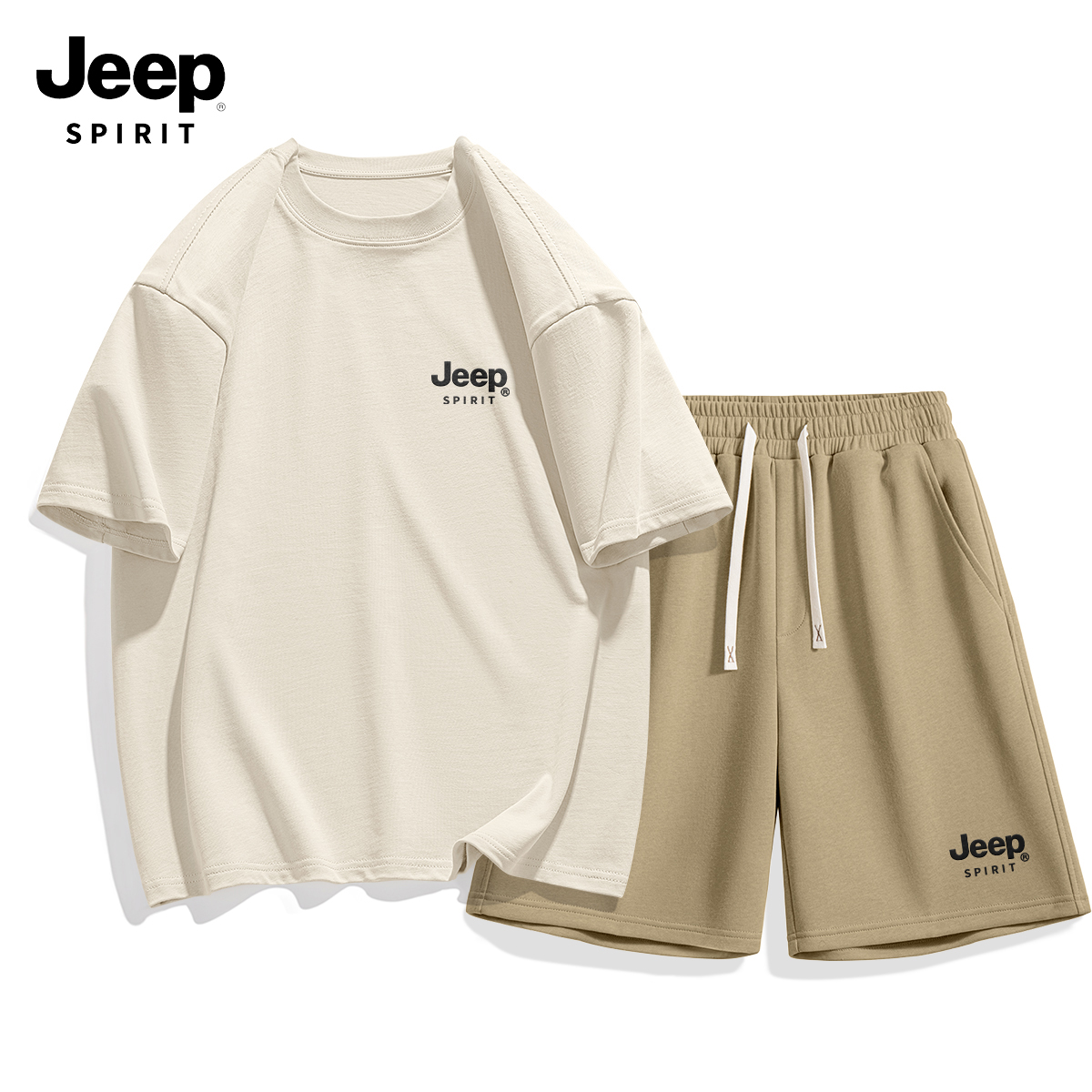 JEEPSPIRIT套裝男款時尚休閑