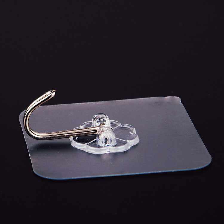 【20个装】热销6*6cm防水透明无痕挂钩浴室厨房强力粘胶免钉挂钩,家装主材,挂钩/挂衣钩,淘宝优惠券,粉丝福利购,淘宝优惠卷