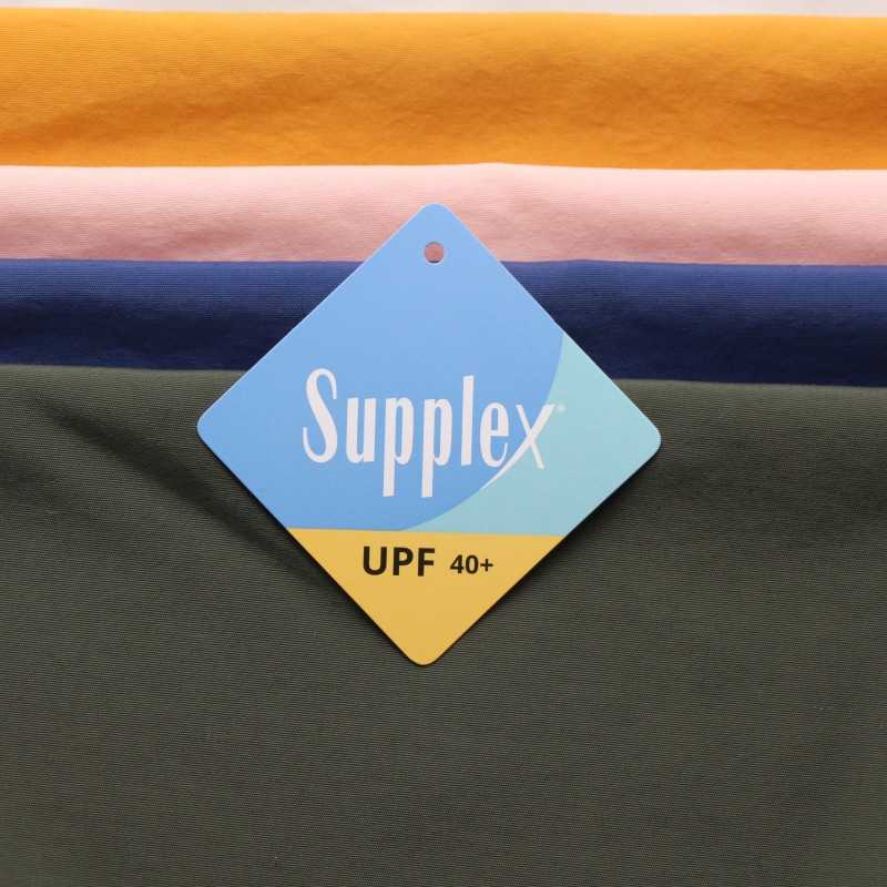 杜邦尼龙棉感尼龙SUPPLEX面料耐磨抗紫外线防晒UPF50+吸湿快干DWR