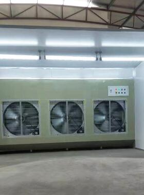 水式打磨石台备材木工家具吸尘房水式漆雾-SR01处理设无房尘水帘