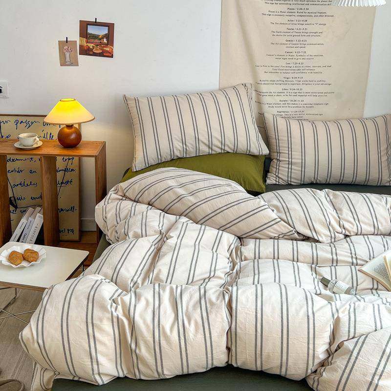 PZ2570A类全棉水笠洗棉四件套纯棉格子纹被被套学生宿舍床单罩三,鲜花速递/花卉仿真/绿植园艺,其它园艺用品,淘宝优惠券,粉丝福利购,淘宝优惠卷