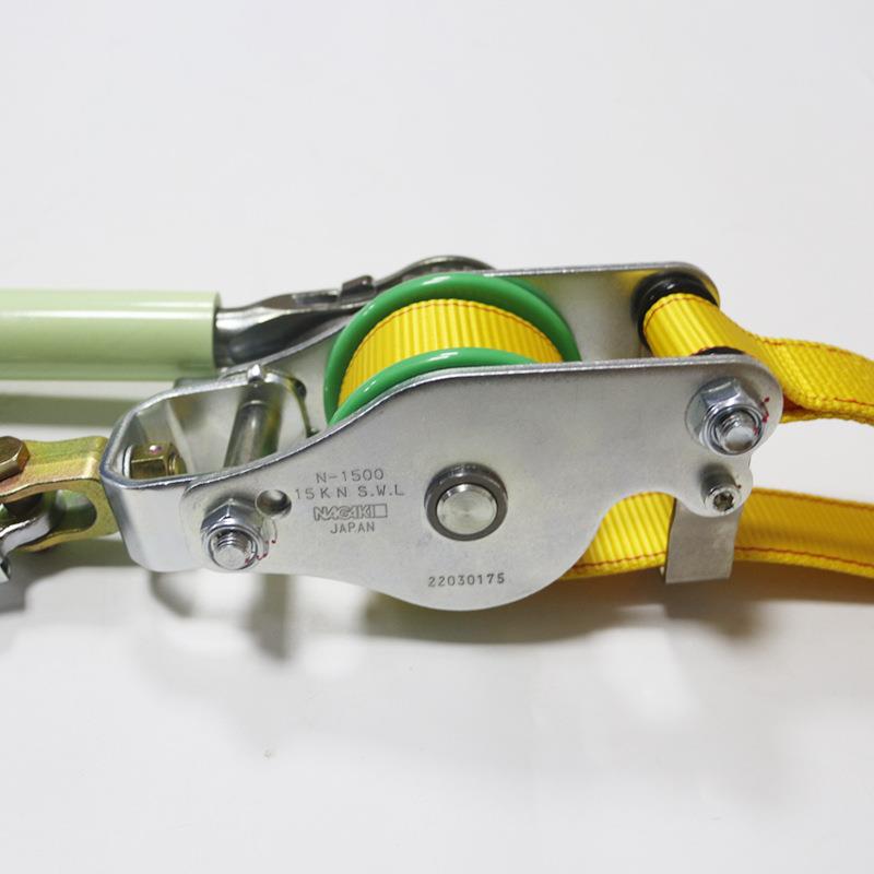 NAGKI紧线IRK器拉线紧器钢丝绳收紧电摇工电力卡线器手拉器N-1A50
