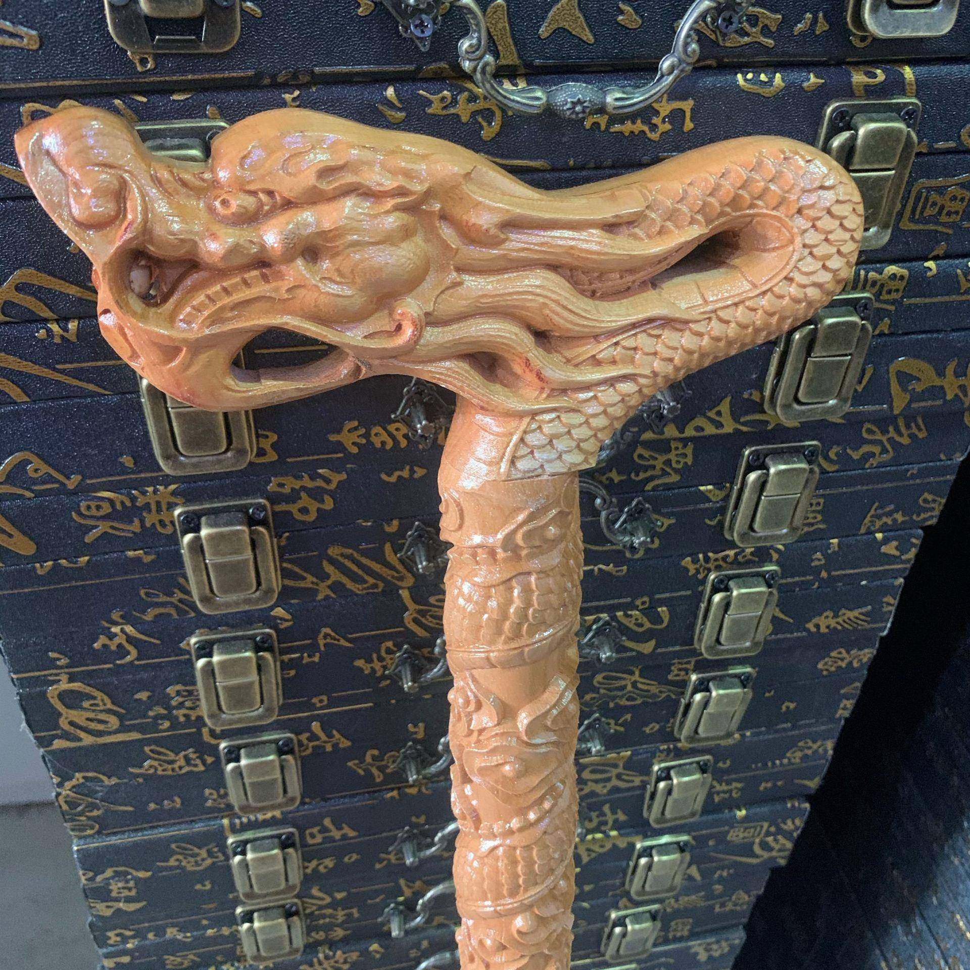 龙桃雕木拐杖头拐杖老人实木刻盘龙拐工艺品杖登拐杖山杖老人拐棍,畜牧/养殖物资,特种养殖设备,淘宝优惠券,粉丝福利购,淘宝优惠卷