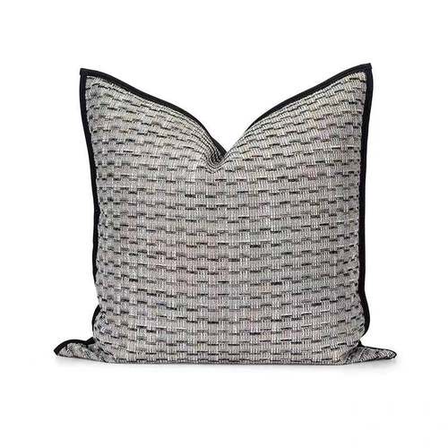 间样板房厅19314客抱枕轻奢简约现代软装沙抱发靠垫方枕样板酒店