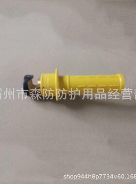 ZF0130接4黄色绝缘引压流线头手柄SHI式引1流线双接头高双头引流