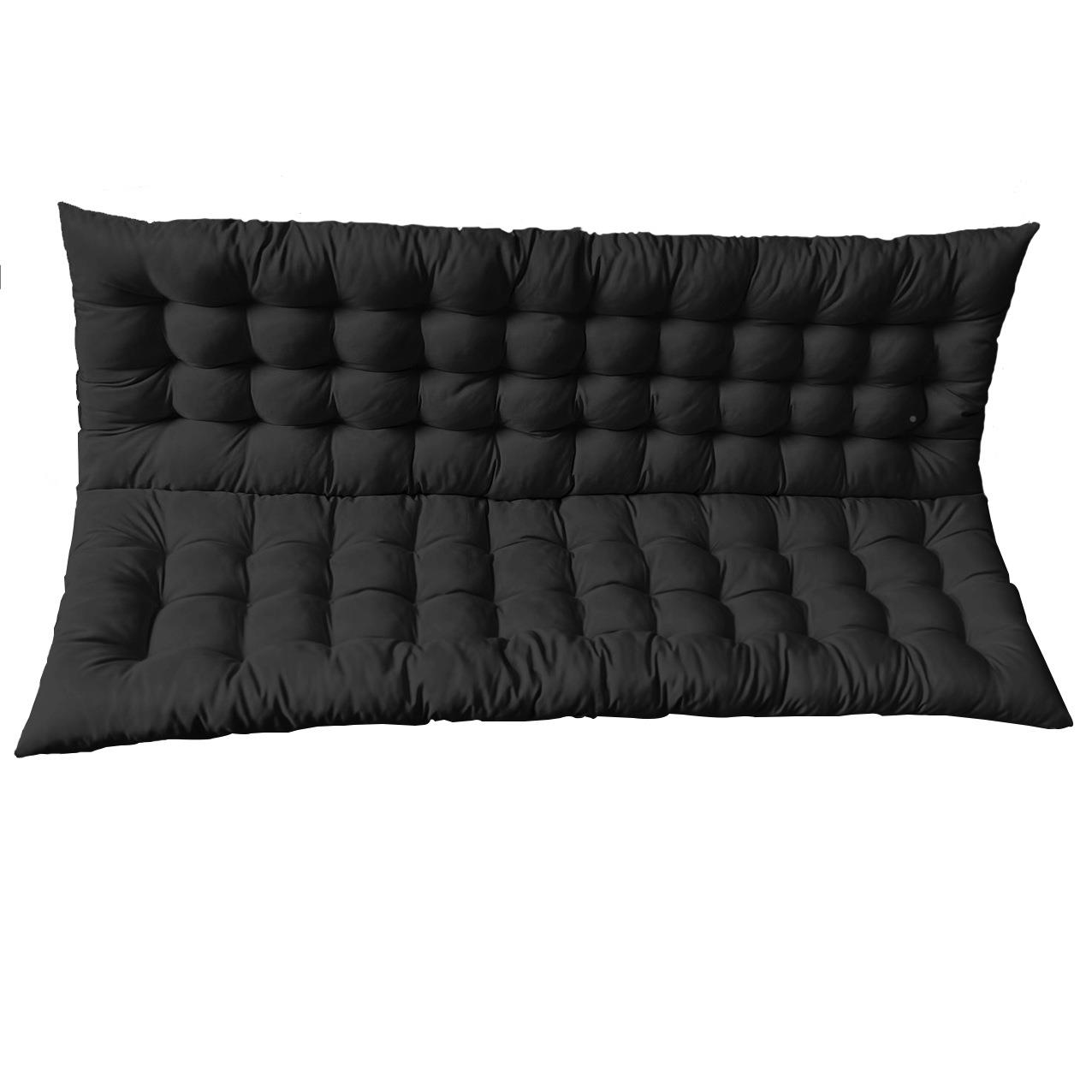 亚马逊境热卖纯色连体可跨倚DS-靠外摇椅垫沙发垫体靠背一加厚户