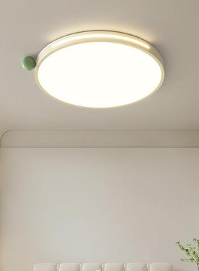 主卧室灯20IBY25年新款智约现代护眼吸顶灯计简师设创意圆形能灯