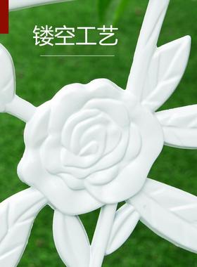 外铁艺椅子阳台休闲花长椅铸铝双人庭YRS院园露天户外户长椅防防