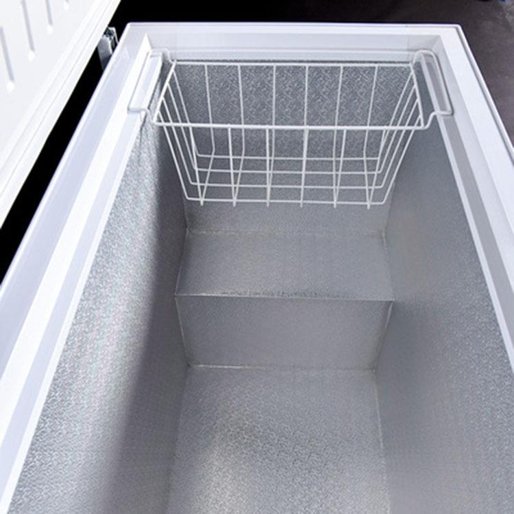 双温卧式大冰商大容量家用冷柜柜冷用藏冻保鲜双温49冷节能冰箱雪