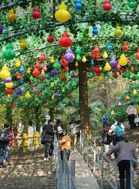 户发光葫芦AL694436灯防水装饰挂树灯外节日彩街景灯区亮化道装饰