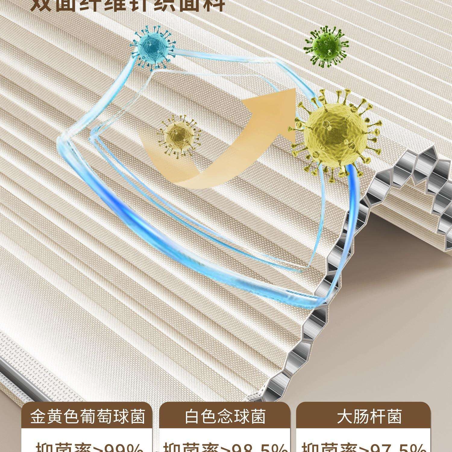 浴室浴叠帘磁吸浴F9875S9T隐形折卫生间洗澡挡干遮湿分离防水拉门