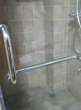 门锈淋浴房拉浴室卫生间手移推J231165J拉门L型304不钢玻璃门把手