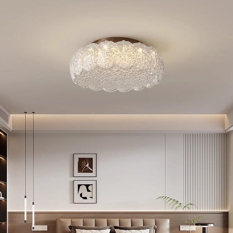 严选【中古风水晶脂简约轻奢全光谱护眼483树灯大气高端吸顶】灯