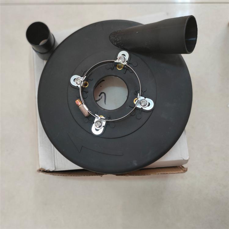 现货出口5寸角磨机防尘罩吸罩集尘尘罩磨机抛光光机角PBE磨机防尘