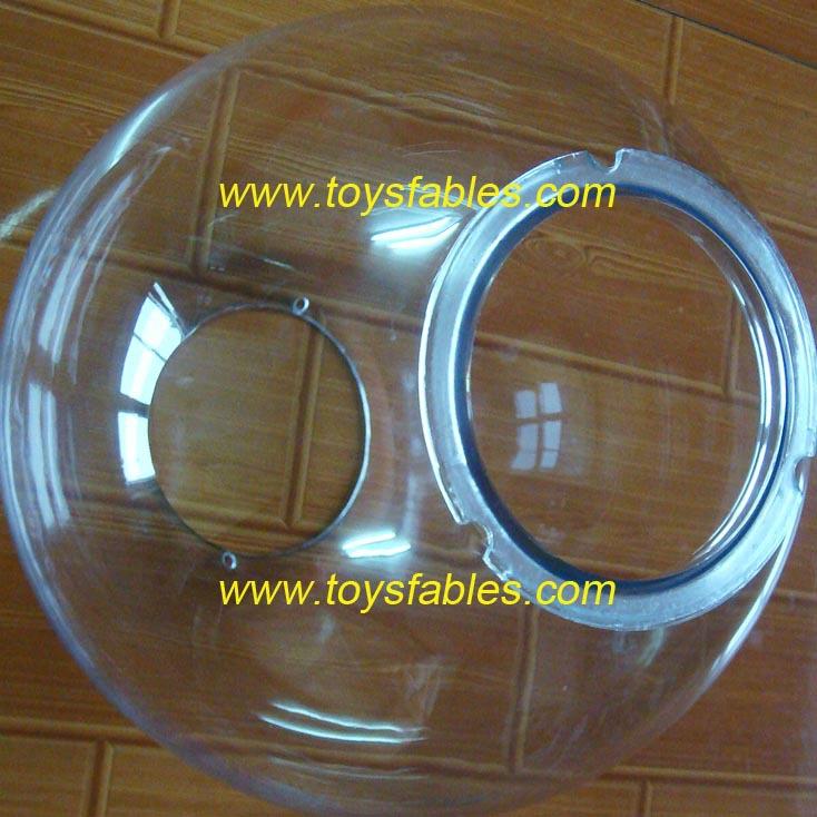 25cm/30cm弹球机用PC桶一元投币弹球机用PC球体扭蛋机PC圆桶