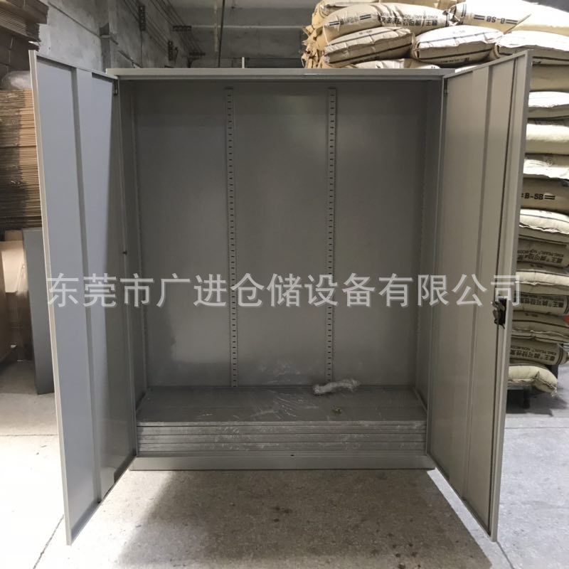 铁皮不锈钢双开门抽屉储物柜