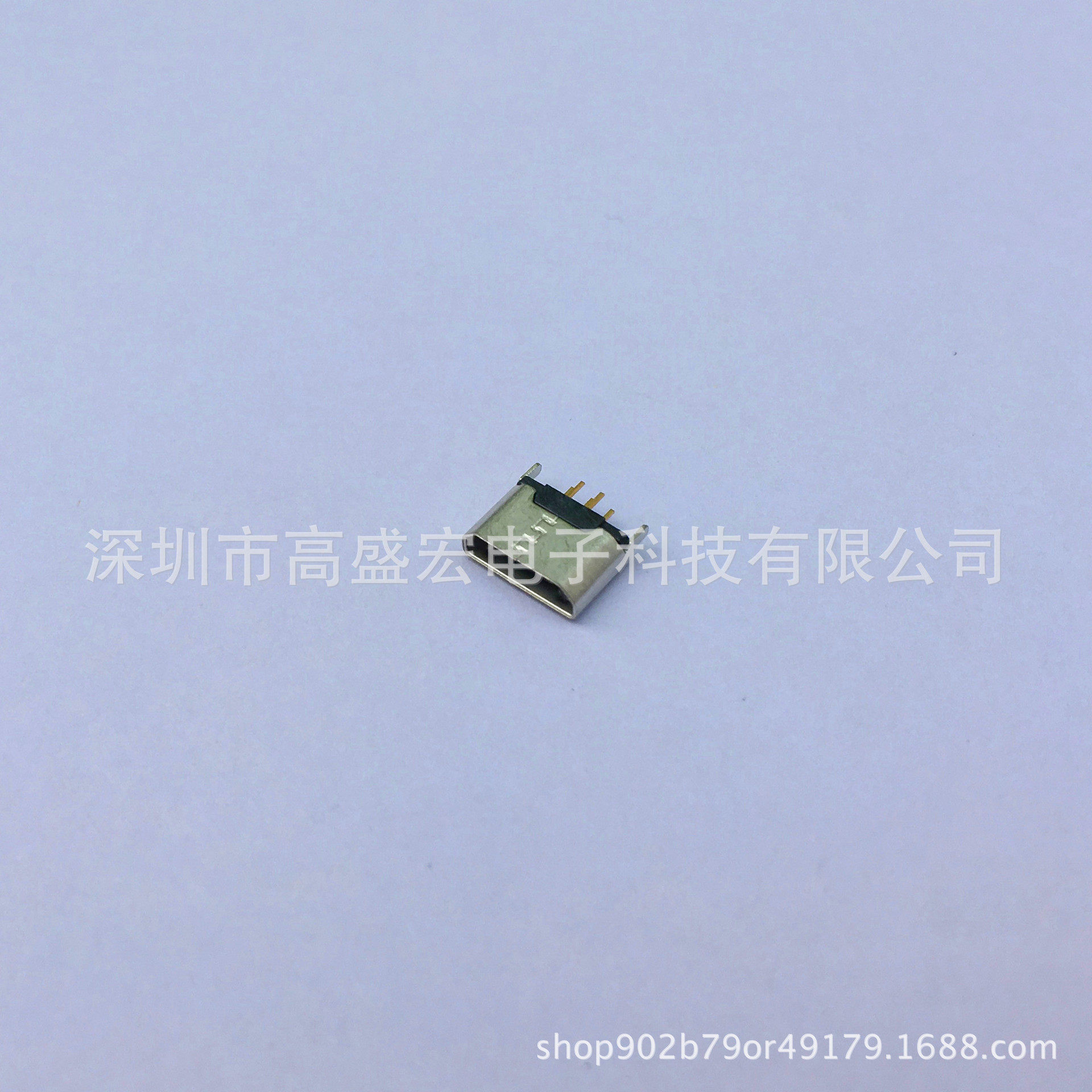厂家直销 MICRO 5PF母座直插头连接器 180度1.5锡连接器