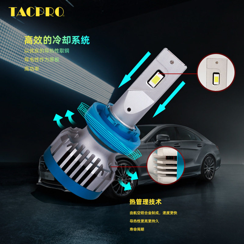 TACPROLED超亮汽车大灯50W