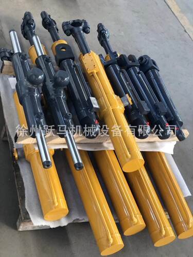 徐工平地机GR165 180 215A 803090537 XGYG07-116D铲刀摆动油缸
