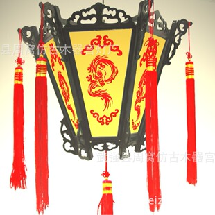 20140202黄穗大草花龙片壁灯