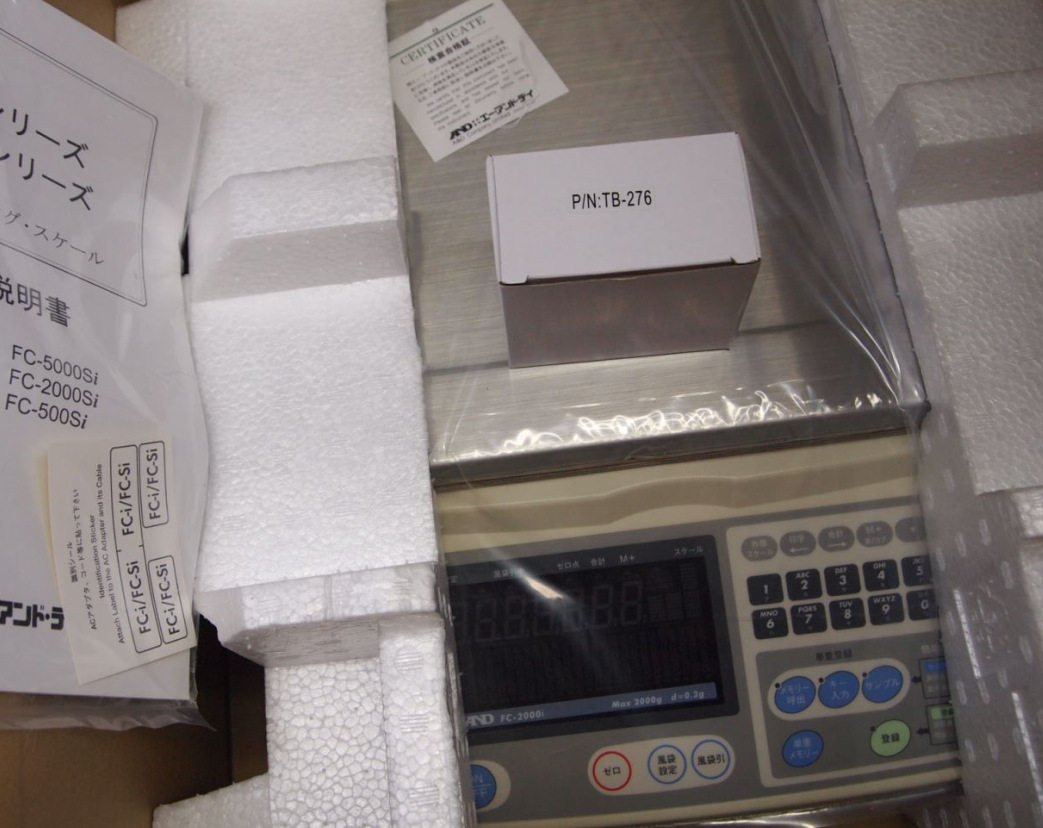 AND艾安德衡器可计数的电子秤FC-2000I