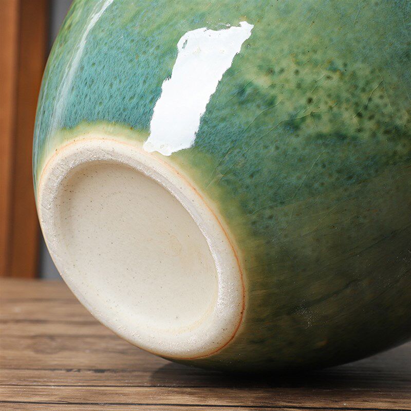 45CMb高落地大花瓶大号陶瓷摆件客厅庭院别墅大厅酒店电视柜可水