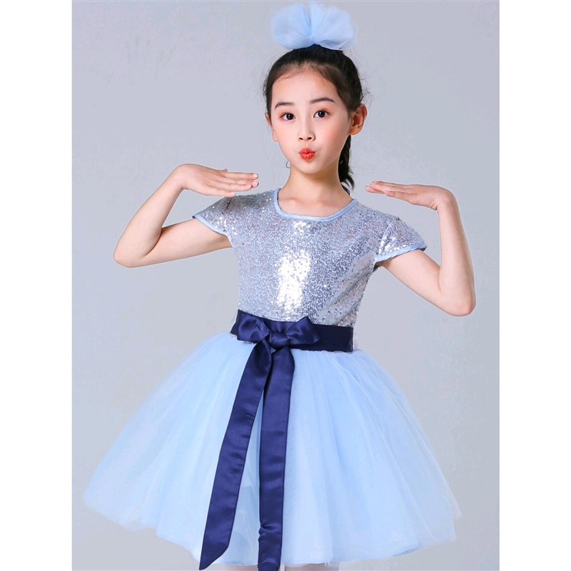 儿童演出服中小学生毕业大合唱团女童合唱礼服Q男童诗歌朗诵表演