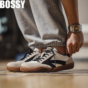 四季 男鞋 通用网面透气德训鞋 轻便运动鞋 防滑耐磨阿甘鞋 Bossy男士