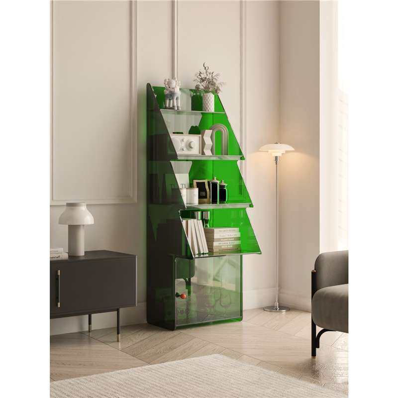 亚克力家居收纳置物架餐厅边柜卧室储物柜角落书架落地多层置物柜,住宅家具,家用陈列柜,淘宝优惠券,粉丝福利购,淘宝优惠卷