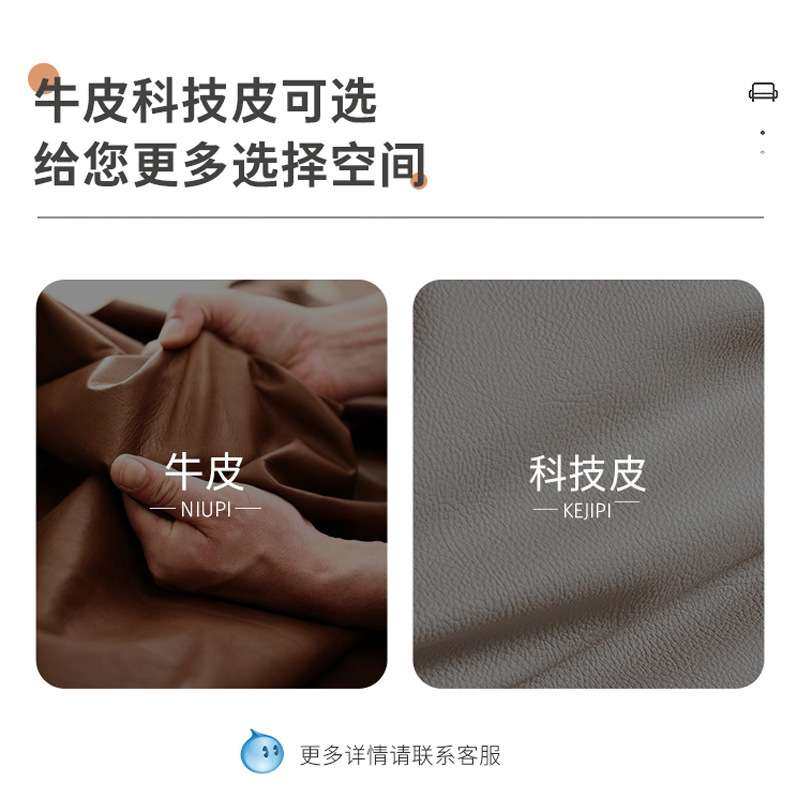 轻奢真皮太空舱沙发家庭影院多功能懒人沙发可躺电动按摩休闲摇椅