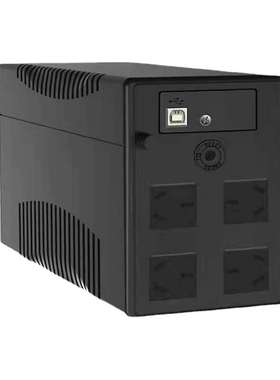 雷迪司UPS不间断电源H1000M 1000VA 500W可带双电脑单机30分钟