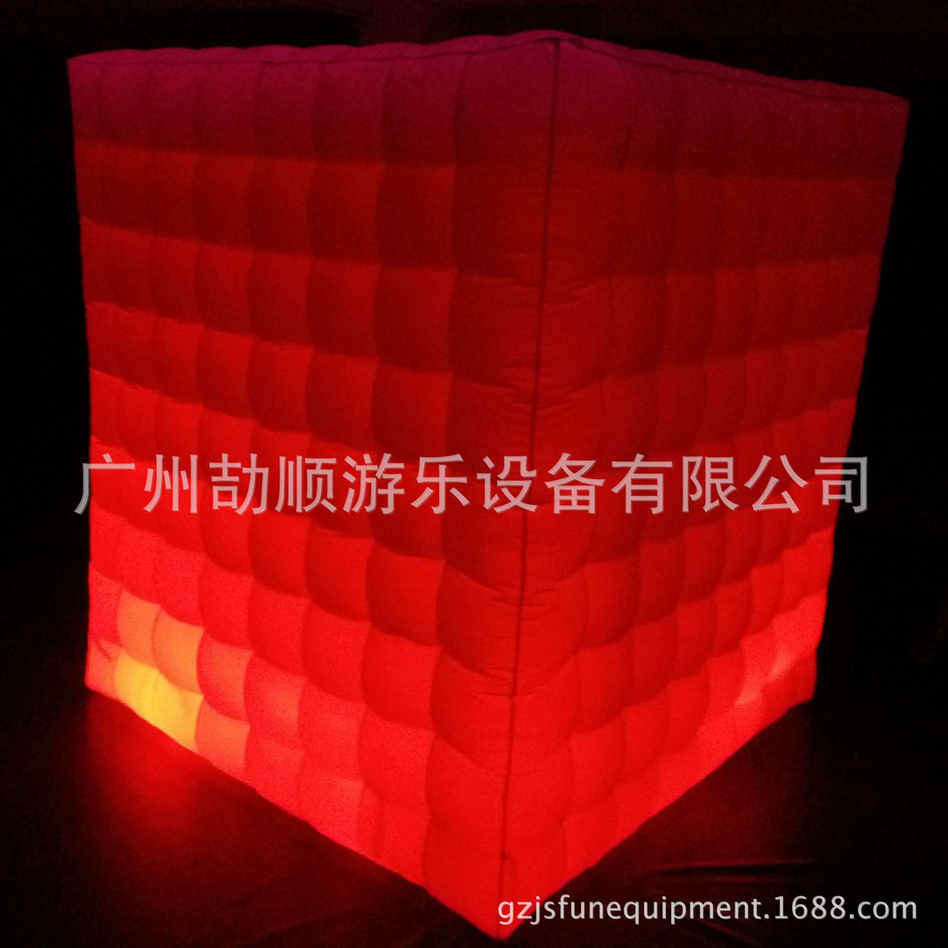 多颜色充气展位Led充气帐篷照相亭户外广告轻便LED式发光