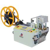 微电脑全自动切带机裁切机松紧带丝带小型热切机冷热两用切带机