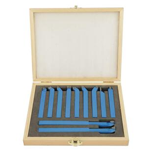 11只装8*8mm 迷你机夹焊接车刀杆套装 10*10 12*12mm 10支 11支装