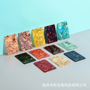 仿醋酸闪粉大理石亚克力板  彩色贝母pmma塑料板 云母压克力板