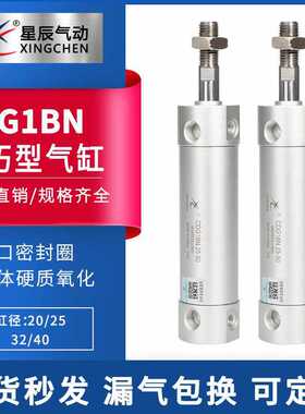星辰气动CDG1BN20/25-32-75-100-125/150/200轻型气缸