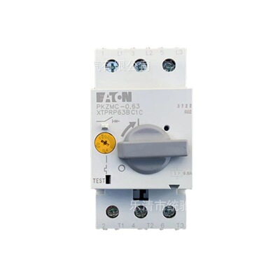 伊顿穆勒 PKZMC-0,63 0,4-0,63A电动机保护断路器XTPRP63BC1C