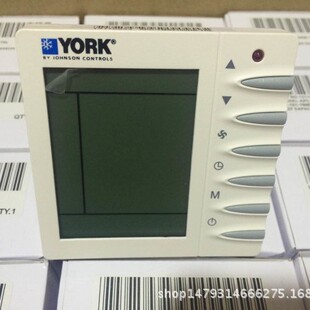 约克YORK温控面板APC-TMS2000DA液晶温控 中央空调用风盘三速开关