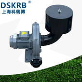 无尘送风透浦式 中压鼓风机 75SA380V400W铝壳离心风机高压风机
