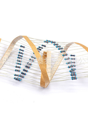 1/2W 150K 150K欧 金属膜电阻 1% 0.5W 色环电阻直插 质量保障