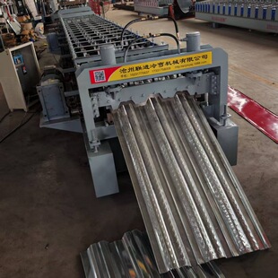 免浇筑承重板1025楼层板成型机彩钢瓦钢结构隔层750楼承板压瓦机