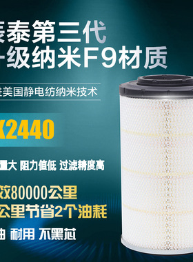 2440空气滤芯50电喷装载机专用临工955F龙工855N徐工装载机