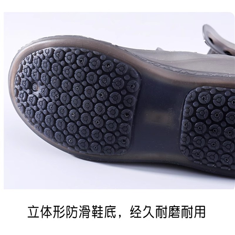雨鞋套女士雨鞋套防滑加厚耐磨男士暴雨专用防水硅胶水鞋2025新款