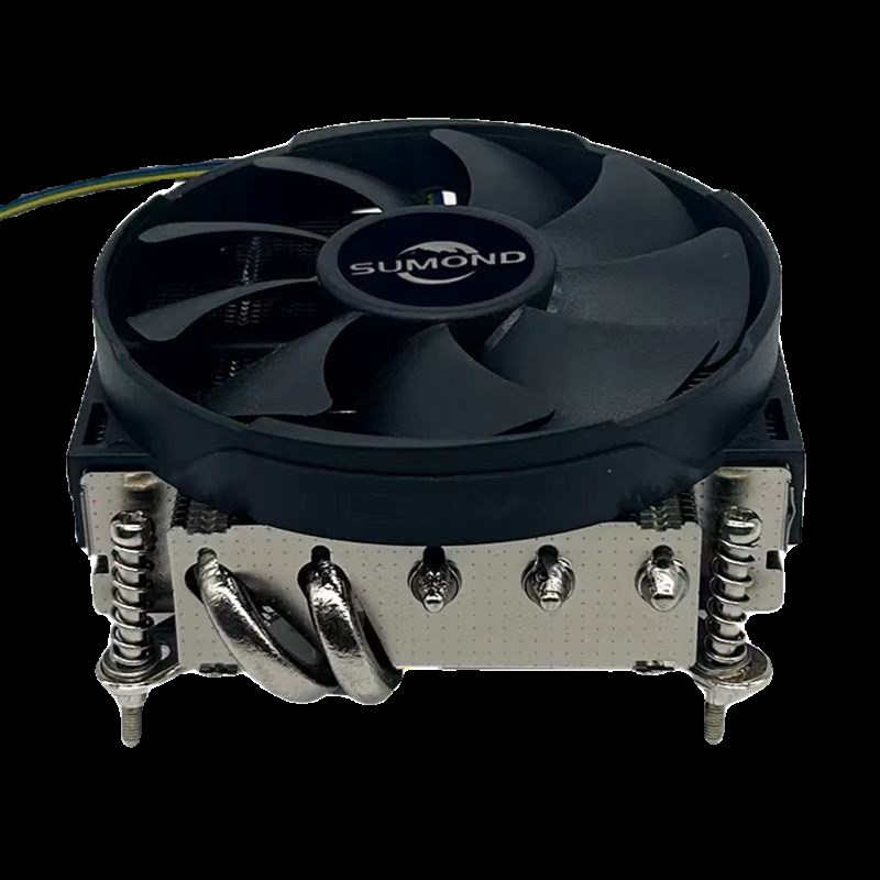 ITX电脑机箱48高115X 1700 1366 cpu散热器薄款下压镀镍12代1240