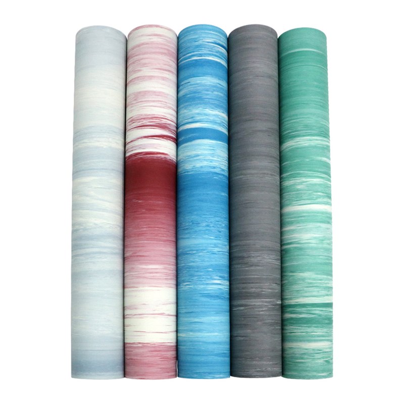 纯橡胶瑜伽垫垫天然橡胶双面防滑耐磨迷彩撞色椰丝运动健身男女垫