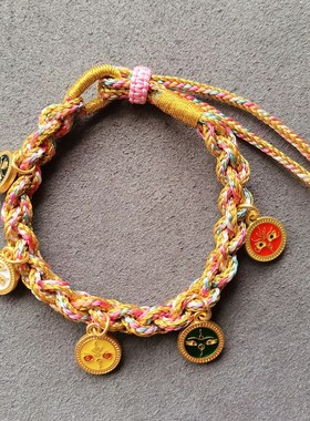 五路财神手炼五路财神眼手炼西藏手炼拉萨直发新品推荐