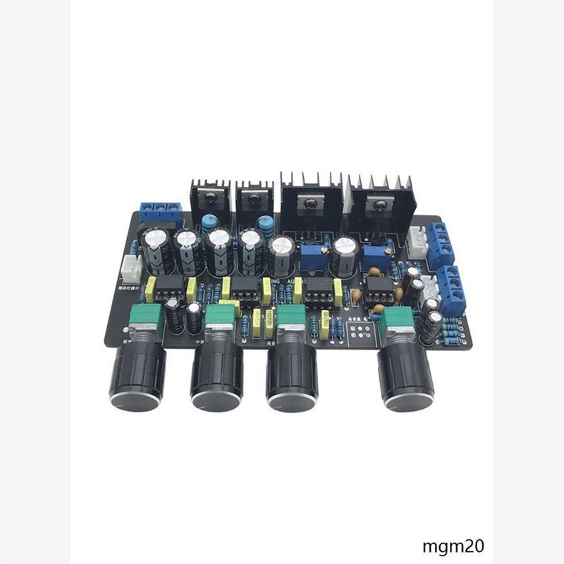 升级版ne5532甲类稳压音调板高中低音调节HIFI发烧级功放前级板