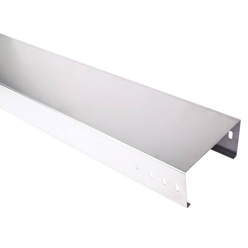 不锈钢桥架线槽式金属防火喷塑铝合金梯式大跨距桥架线槽200*100